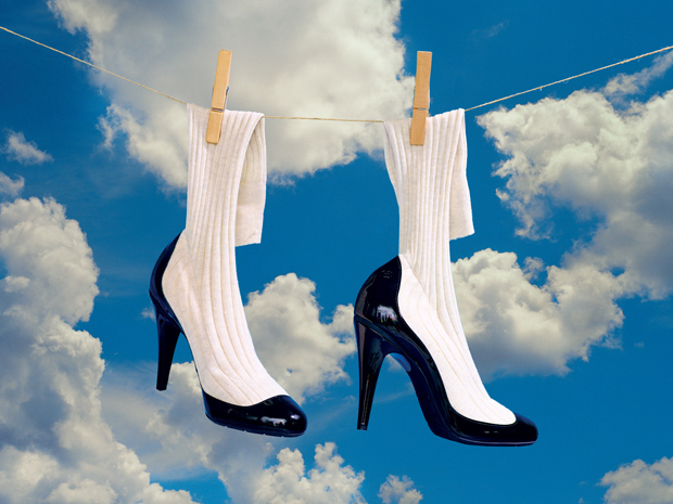 Chanel shoes shot by Maurizio Cattelan and Pierpaolo Ferrari for New York Magazine 
