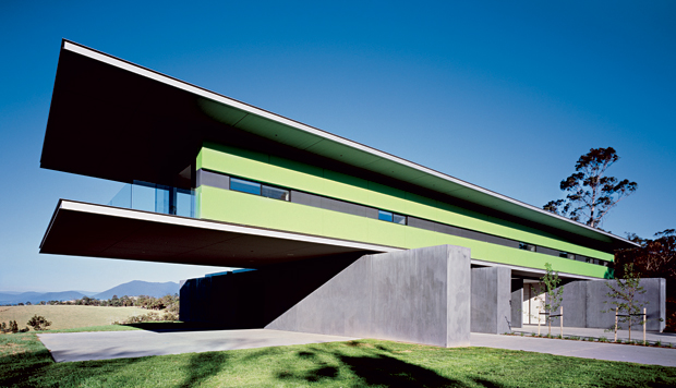 Medhurst House in Victoria, Australia completed by Denton Corker Marshall in 2007