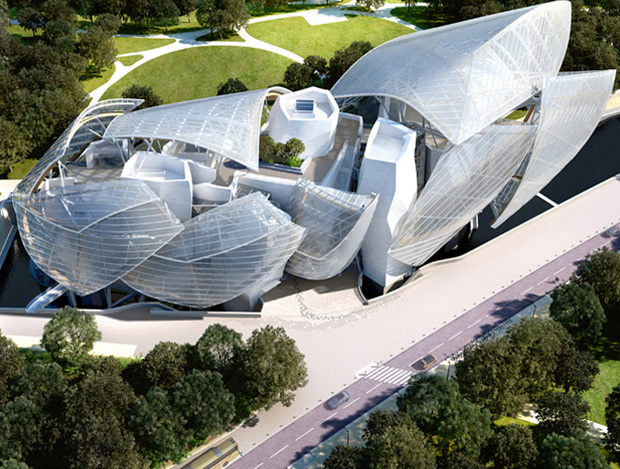 Frank Gehry's Fondation Louis Vuitton, Paris
