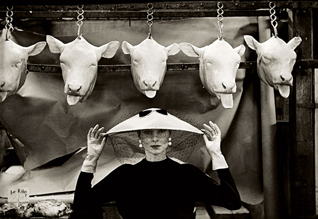Guy Bourdin's first shoot for Vogue, Paris, 1955