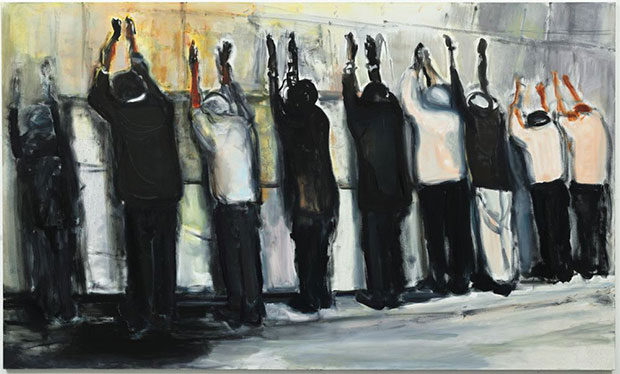 Wall Weeping (2009) - Marlene Dumas, courtesy Tate Britain and David Zwirner