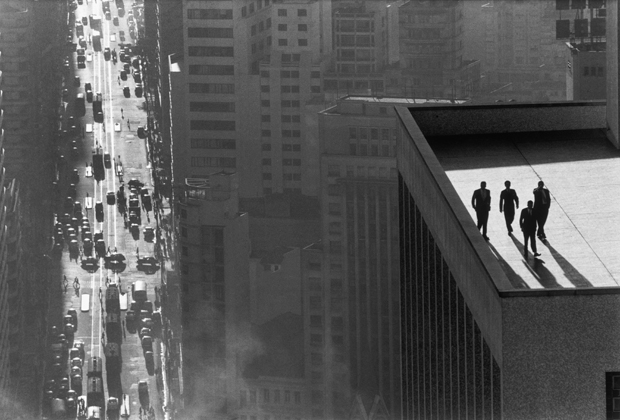 Men on a Rooftop - René Burri San Paulo 1960
