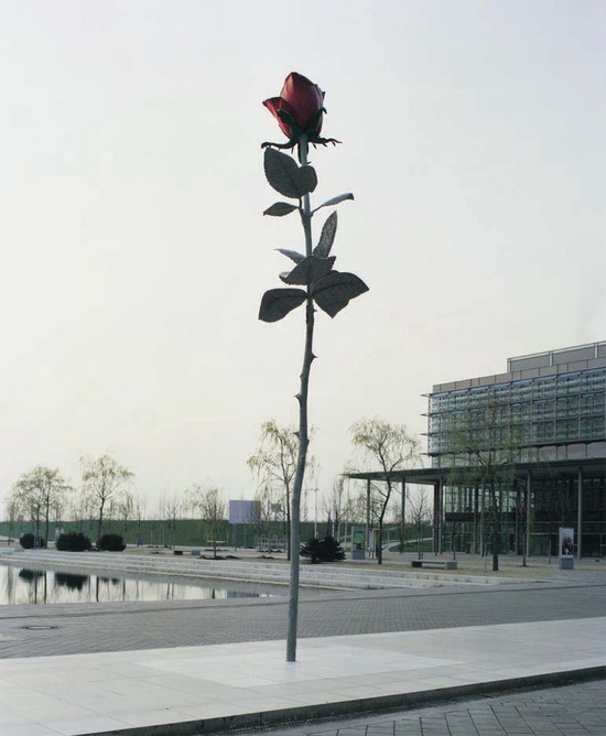 Rose (1997) by Isa Genzken, as featured on the cover of our monograph