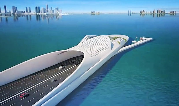 Doha Bay Harq Crossing - Santiago Calatrava