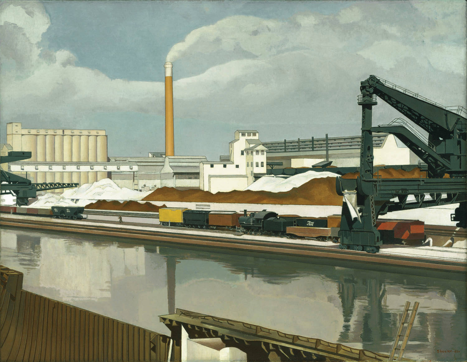 Charles Sheeler, American Landscape, 1930, as reproduced in Art in Time