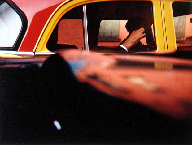 Taxi, 1957, by Saul Leiter. © Saul Leiter Courtesy Howard Greenberg Gallery, New York
