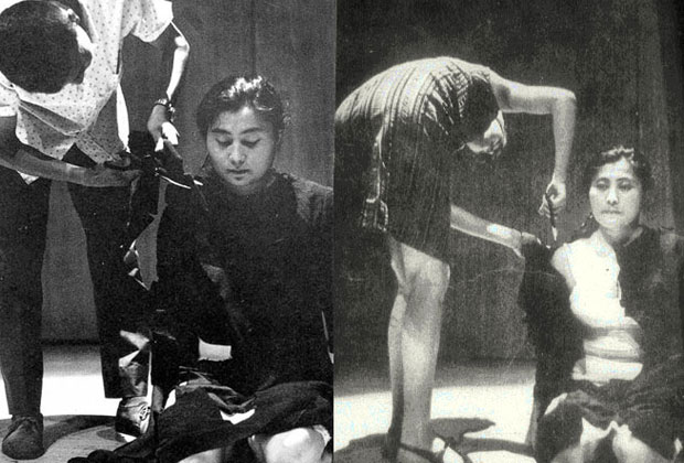 Yoko Ono, Cut Piece (1964), as featured in The Artist's Body
