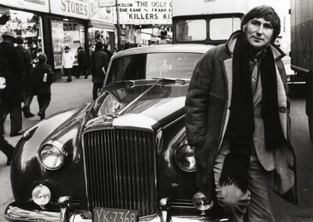 Tomi and his caramel Bentley in New York, 966