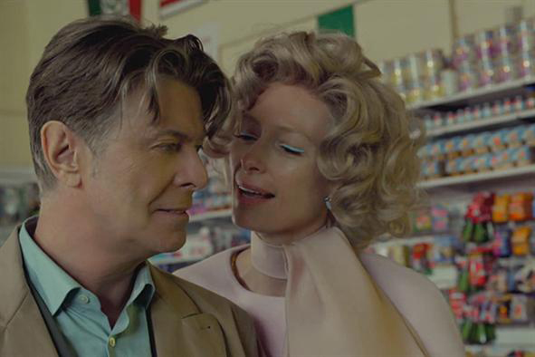 David Bowie and Tilda Swinton - The Stars Are Out Tonight video